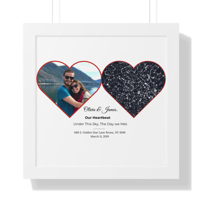 Star Alignment Gift: Personalized Gift for Valentine's Day, Aniversary, engament, Wedding Gifts