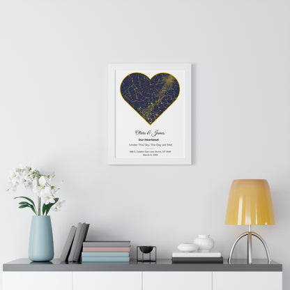 Star map for Anniversary: Star Alignment Gift Perfect for Valentine's Day, Aniversary, Wedding Gifts