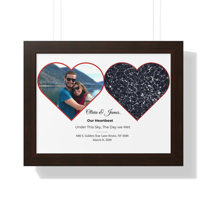 Star Alignment Gift: Personalized Gift for Valentine's Day, Aniversary, engament, Wedding Gifts