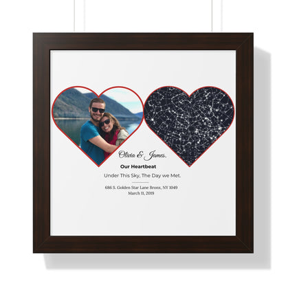 Star Alignment Gift: Personalized Gift for Valentine's Day, Aniversary, engament, Wedding Gifts